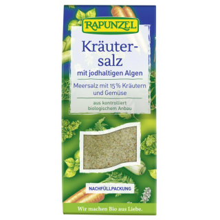 Kräutersalz jodiert mit 15% Kräutern & Gemüse