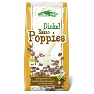 Dinkel-Kakao-Poppies
