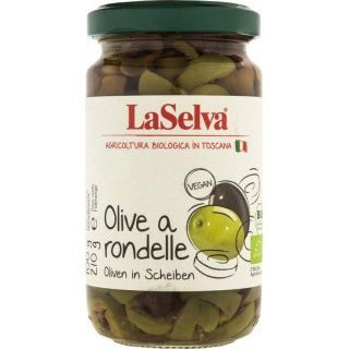 Oliven gemischt in Scheiben