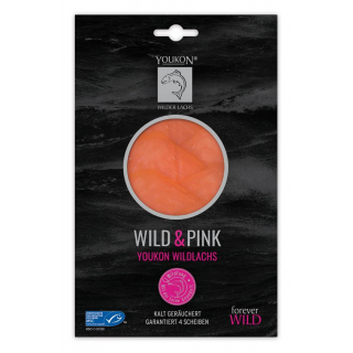 Wildlachs Wild & Pink MSC geräuchert & geschnitten