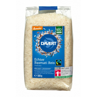 demeter Echter Basmati Reis weiß Fairtrade